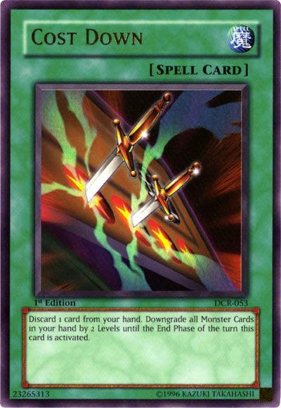 Cost Down [DCR-053] Ultra Rare - POKÉ JEUX