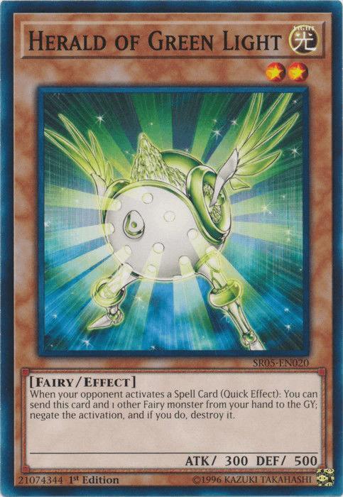 Herald of Green Light [SR05-EN020] Common - POKÉ JEUX