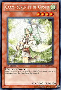 Caam, Serenity of Gusto [HA05-EN041] Secret Rare - POKÉ JEUX