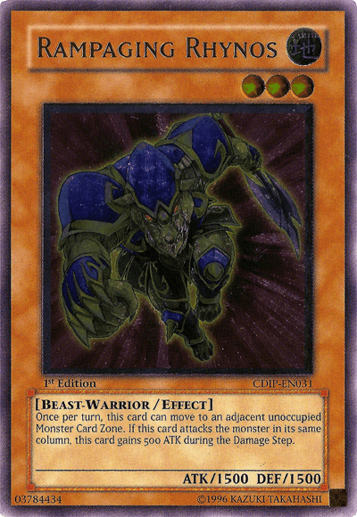 Rampaging Rhynos [CDIP-EN031] Ultimate Rare - POKÉ JEUX