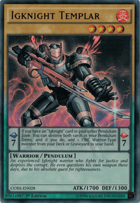 Igknight Templar [CORE-EN028] Ultra Rare - POKÉ JEUX