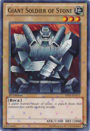 Giant Soldier of Stone [BP01-EN171] Starfoil Rare - POKÉ JEUX