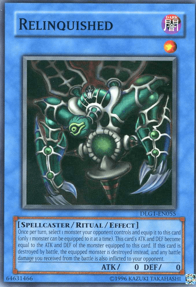 Relinquished [DLG1-EN055] Super Rare - POKÉ JEUX