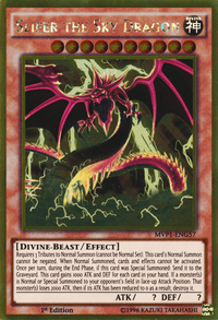 Slifer the Sky Dragon [MVP1-ENG57] Gold Rare - POKÉ JEUX