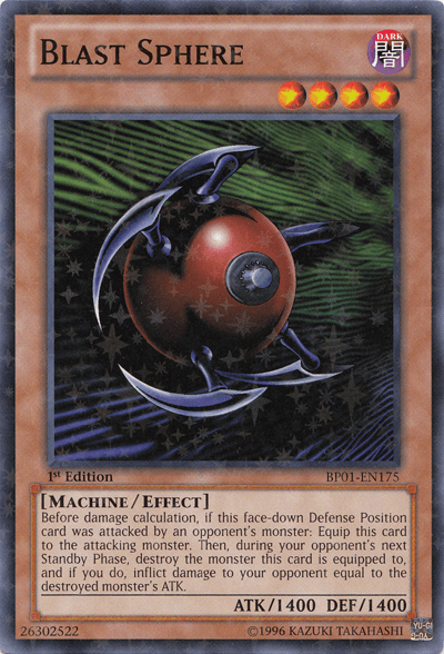 Blast Sphere [BP01-EN175] Starfoil Rare - POKÉ JEUX