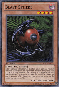 Blast Sphere [BP01-EN175] Starfoil Rare - POKÉ JEUX