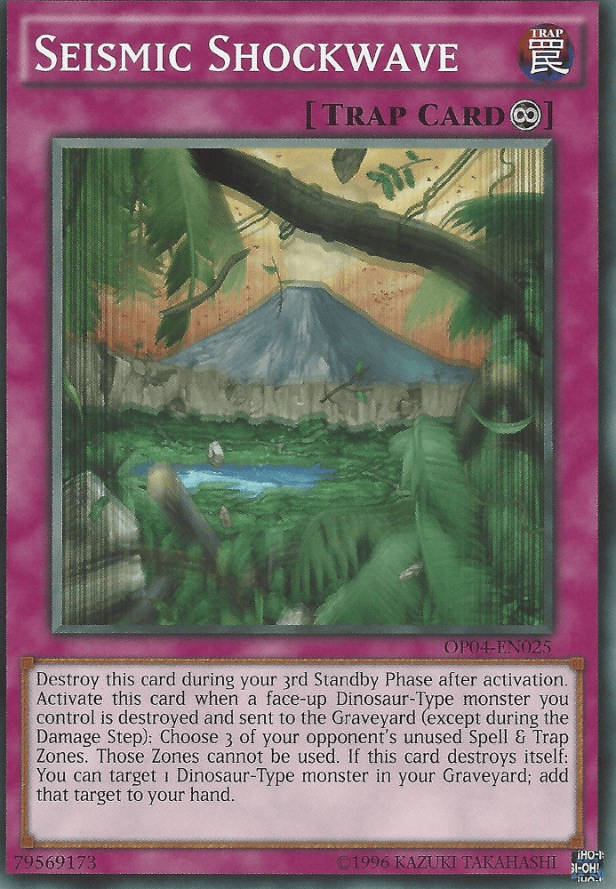 Seismic Shockwave [OP04-EN025] Common - POKÉ JEUX