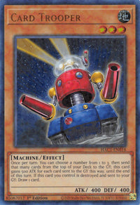 Card Trooper (Duel Terminal) [HAC1-EN016] Parallèle Rare 