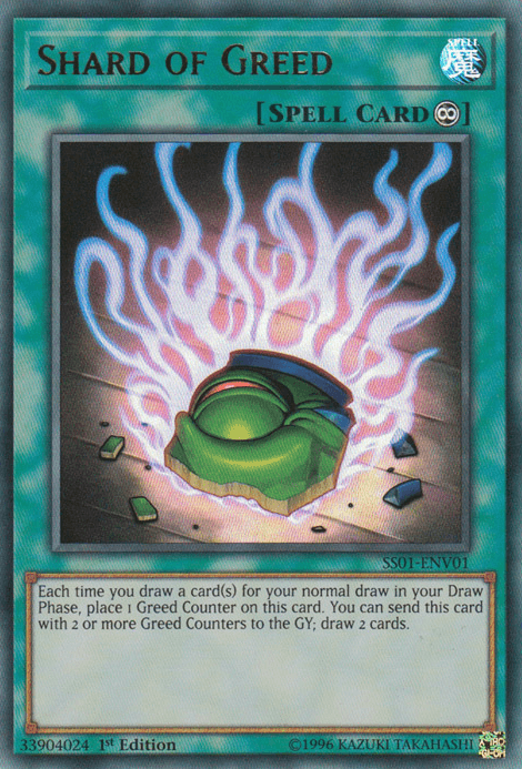 Shard of Greed [SS01-ENV01] Ultra Rare - POKÉ JEUX