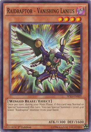 Raidraptor - Vanishing Lanius [SP15-EN029] Common - POKÉ JEUX