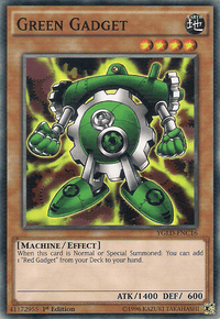 Green Gadget [YGLD-ENC16] Common - POKÉ JEUX