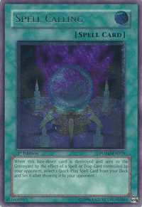 Spell Calling [POTD-EN039] Ultimate Rare - POKÉ JEUX