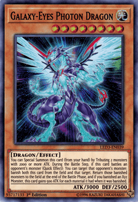 Galaxy-Eyes Photon Dragon [LED3-EN039] Super Rare - POKÉ JEUX