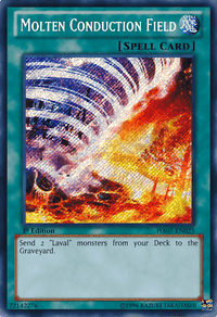 Molten Conduction Field [HA07-EN025] Secret Rare - POKÉ JEUX