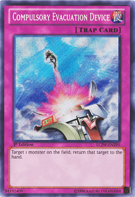 Compulsory Evacuation Device [LCJW-EN295] Secret Rare - POKÉ JEUX