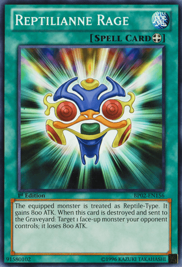 Reptilianne Rage [BP02-EN156] Mosaic Rare - POKÉ JEUX