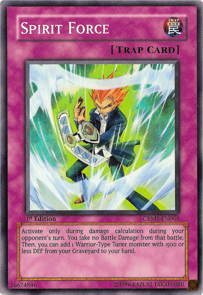 Spirit Force [CRMS-EN064] Super Rare - POKÉ JEUX