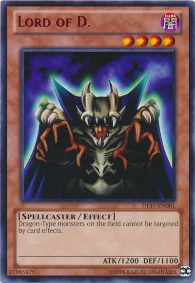 Lord of D. (Green) [DL17-EN001] Rare - POKÉ JEUX