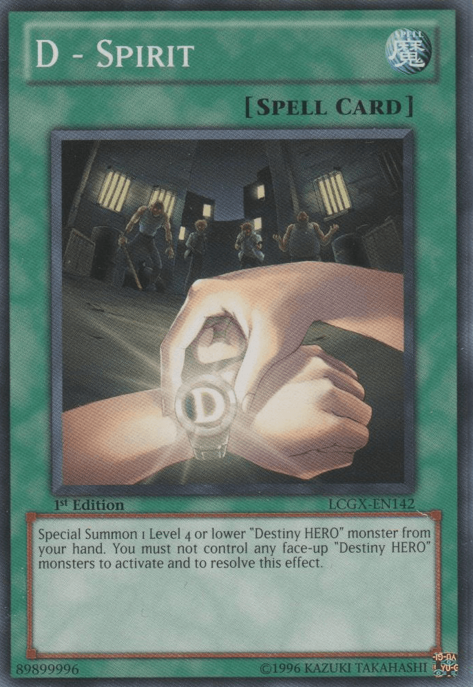 D - Spirit [LCGX-EN142] Common - POKÉ JEUX