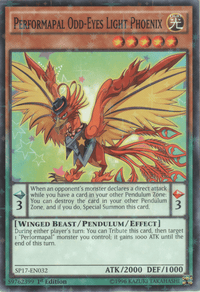 Performapal Odd-Eyes Light Phoenix [SP17-EN032] Starfoil Rare - POKÉ JEUX