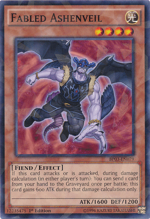 Fabled Ashenveil [BP03-EN079] Shatterfoil Rare - POKÉ JEUX