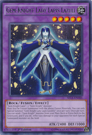 Gem-Knight Lady Lapis Lazuli [SECE-EN046] Rare - POKÉ JEUX