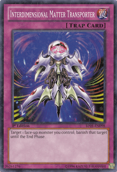 Interdimensional Matter Transporter [BP01-EN098] Starfoil Rare - POKÉ JEUX
