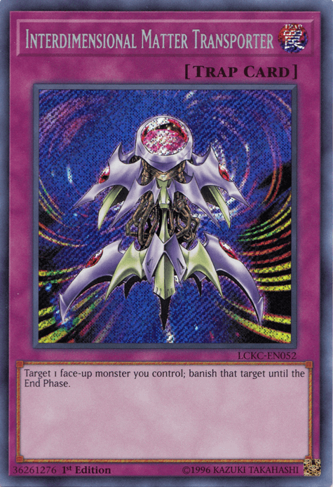 Interdimensional Matter Transporter [LCKC-EN052] Secret Rare - POKÉ JEUX