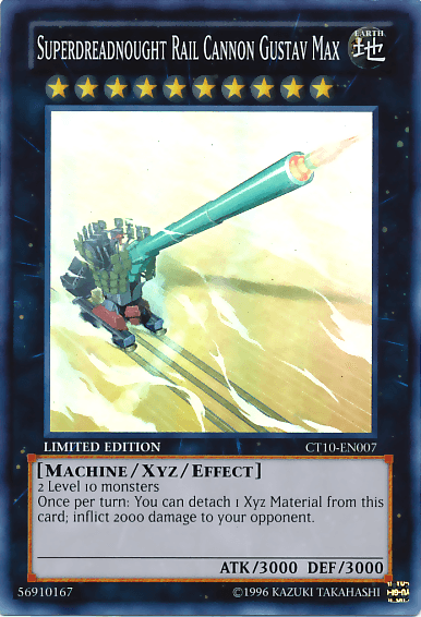 Superdreadnought Rail Cannon Gustav Max [CT10-EN007] Super Rare - POKÉ JEUX