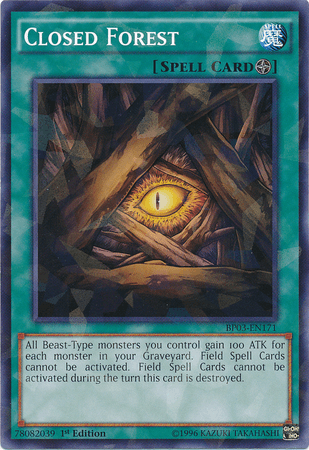 Closed Forest [BP03-EN171] Shatterfoil Rare - POKÉ JEUX