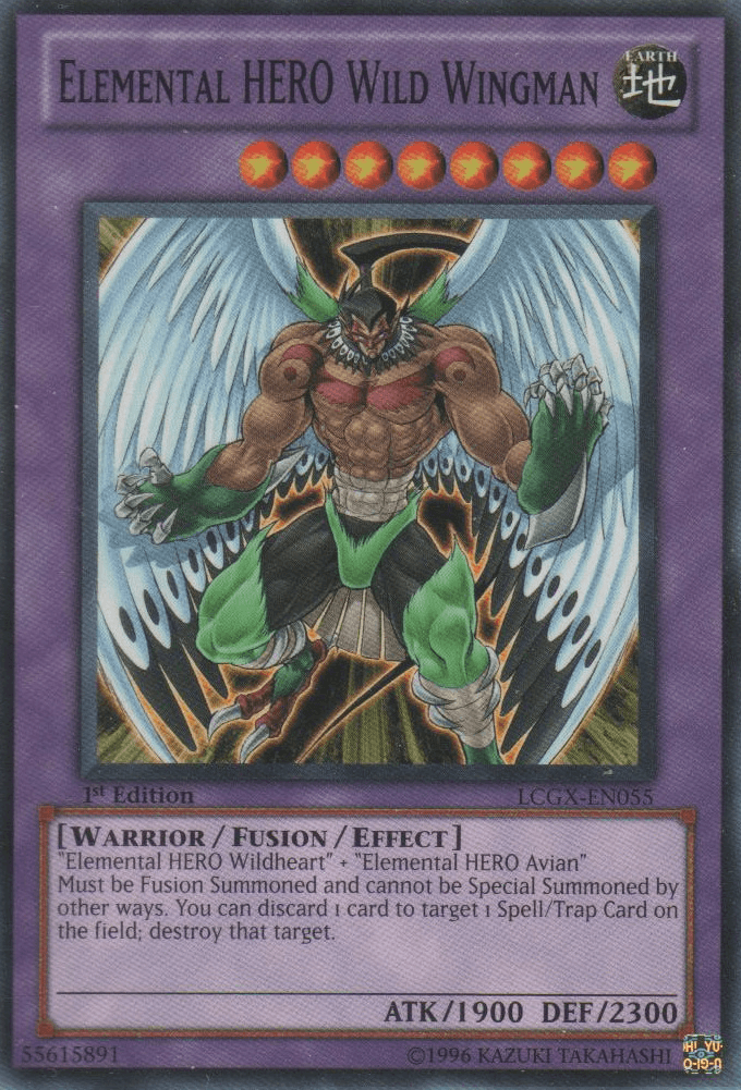 Elemental HERO Wild Wingman [LCGX-EN055] Common - POKÉ JEUX