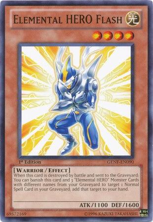 Elemental Hero Flash [GENF-EN090] Common - POKÉ JEUX