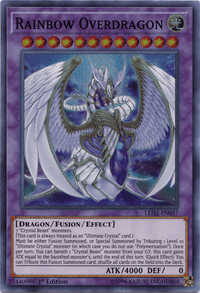 Rainbow Overdragon [LED2-EN037] Super Rare - POKÉ JEUX