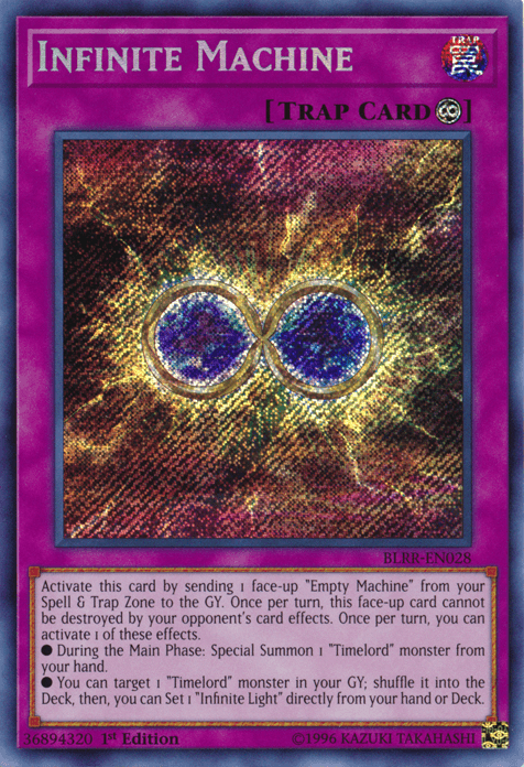 Infinite Machine [BLRR-EN028] Secret Rare - POKÉ JEUX