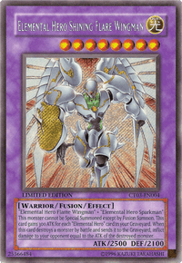 Elemental HERO Shining Flare Wingman [CT03-EN004] Secret Rare - POKÉ JEUX