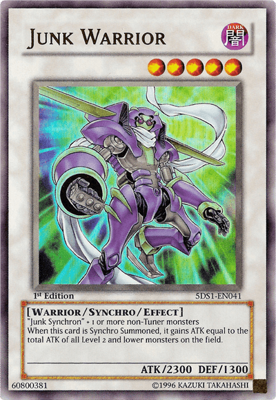 Junk Warrior [5DS1-EN041] Ultra Rare - POKÉ JEUX