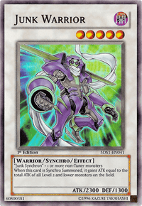 Junk Warrior [5DS1-EN041] Ultra Rare - POKÉ JEUX