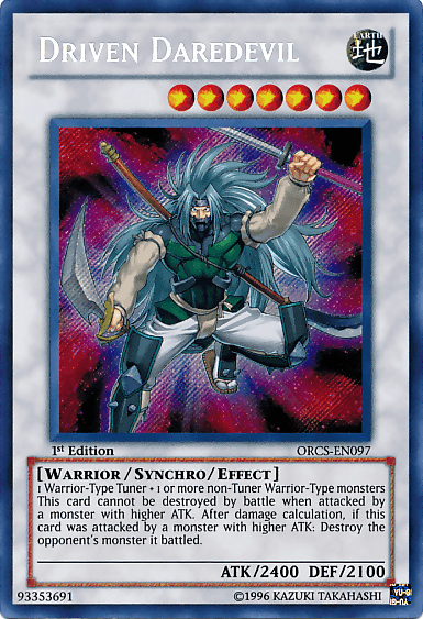 Driven Daredevil [ORCS-EN097] Secret Rare - POKÉ JEUX