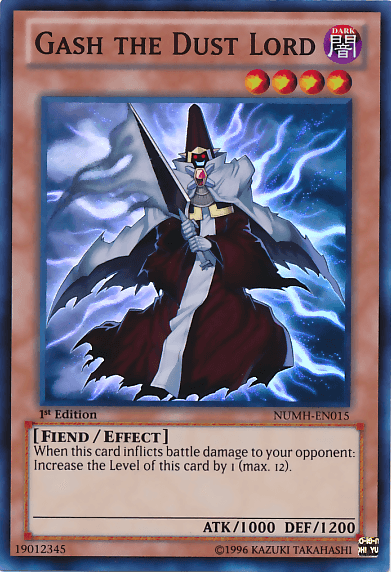 Gash the Dust Lord [NUMH-EN015] Super Rare - POKÉ JEUX