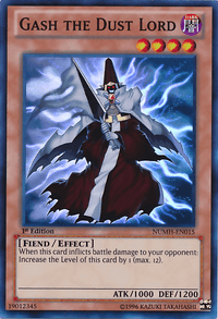 Gash the Dust Lord [NUMH-EN015] Super Rare - POKÉ JEUX