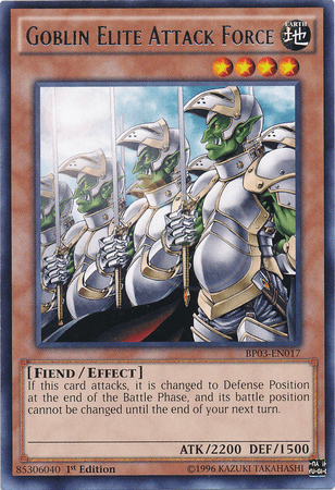 Goblin Elite Attack Force [BP03-EN017] Rare - POKÉ JEUX