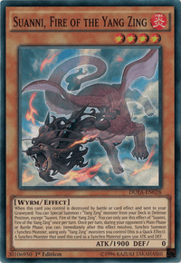 Suanni, Fire of the Yang Zing [DUEA-EN028] Super Rare - POKÉ JEUX