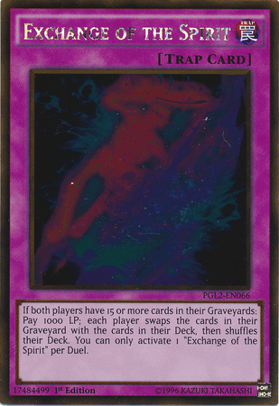 Exchange of the Spirit [PGL2-EN066] Gold Rare - POKÉ JEUX