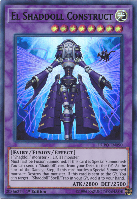 El Shaddoll Construct [DUPO-EN090] Ultra Rare - POKÉ JEUX