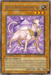 Crystal Beast Amethyst Cat [DP07-EN002] Rare - POKÉ JEUX