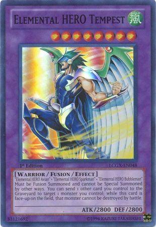 Elemental HERO Tempest [LCGX-EN048] Super Rare - POKÉ JEUX