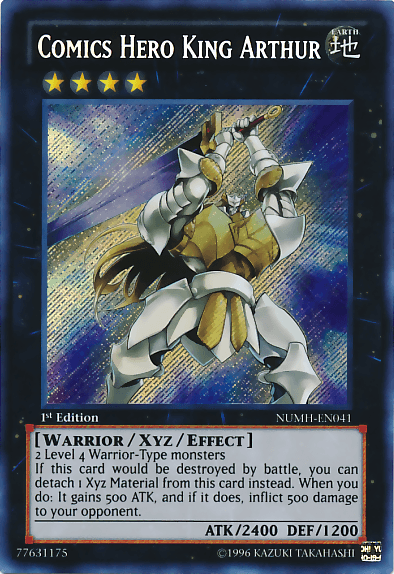 Comics Hero King Arthur [NUMH-EN041] Secret Rare - POKÉ JEUX