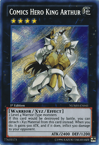 Comics Hero King Arthur [NUMH-EN041] Secret Rare - POKÉ JEUX