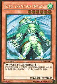 Raiza the Storm Monarch [PGLD-EN062] Gold Rare - POKÉ JEUX