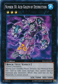 Number 30: Acid Golem of Destruction [YS13-ENV09] Common - POKÉ JEUX
